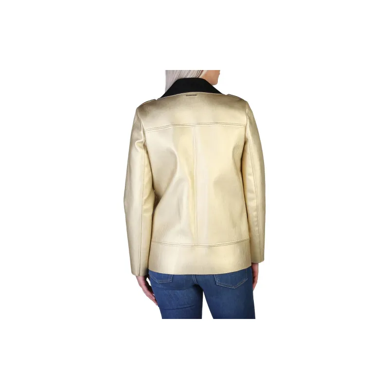 ARMANI EXCHANGE Jackets Coats Women's Gold-1