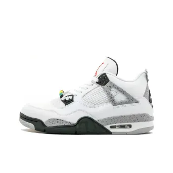 JORDAN 4 Retro Do The Right Thing Pack 'White Black Gray'