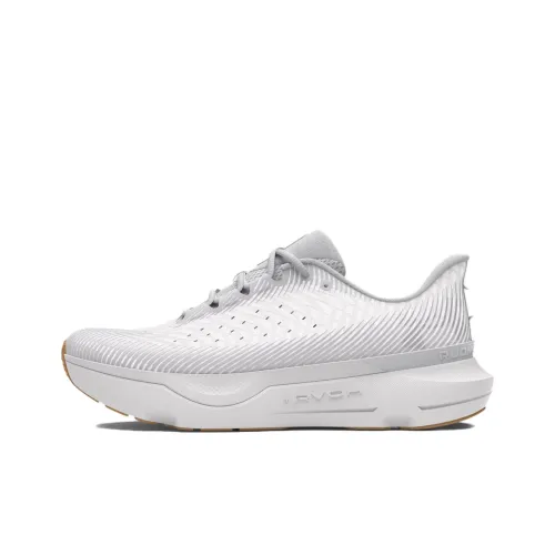 Under Armour Infinite 1 Wear Resistant Low Top Running Shoes Men's White