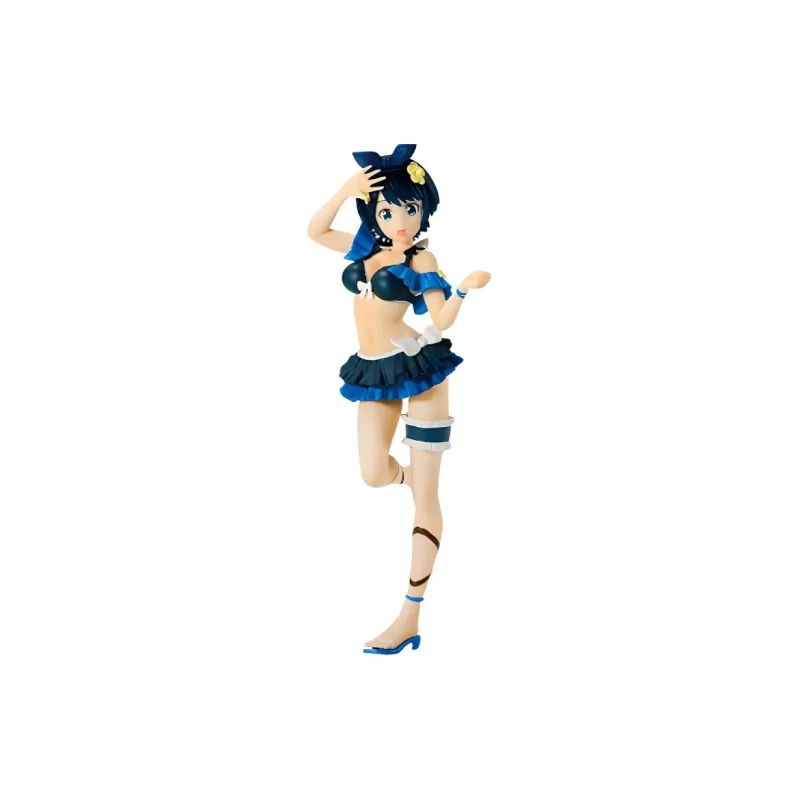 BANPRESTO Glass Factory Ichiban Kuji Rent-A-Girlfriend Satisfaction Level 4 Summer And Love B-Grade Scale Figures 17cm-2