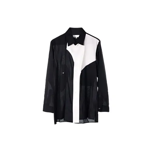 Yohji Yamamoto Shirts Unisex Black/White