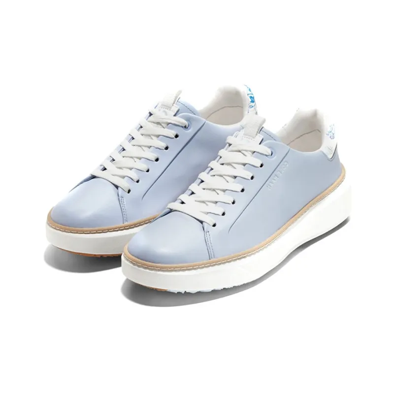 COLE HAAN Abrasion Resistant Low Top Skateboard Shoes Women's Aqua Blue-1