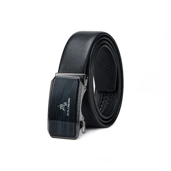 POLOMEISDO Top Grain Cow Leather, Husband Practical Belt Pants Men's 3.5cm