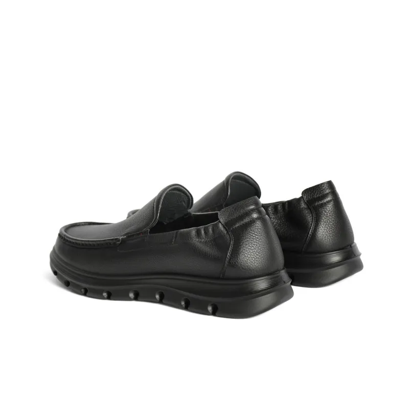 BELLE Men's Casual Shoes Men Low-Top Solid Color-3
