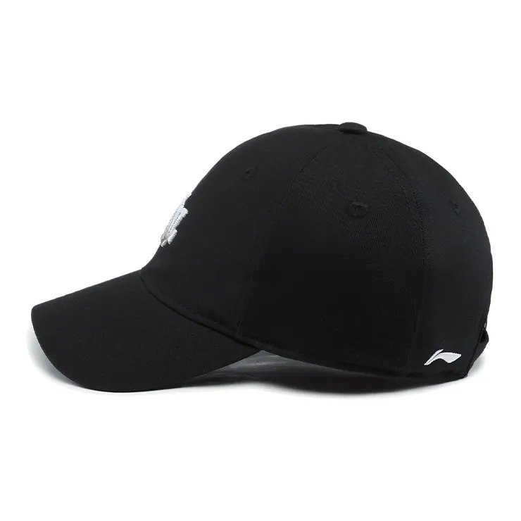 LiNing Cotton Baseball Caps Unisex Black-1