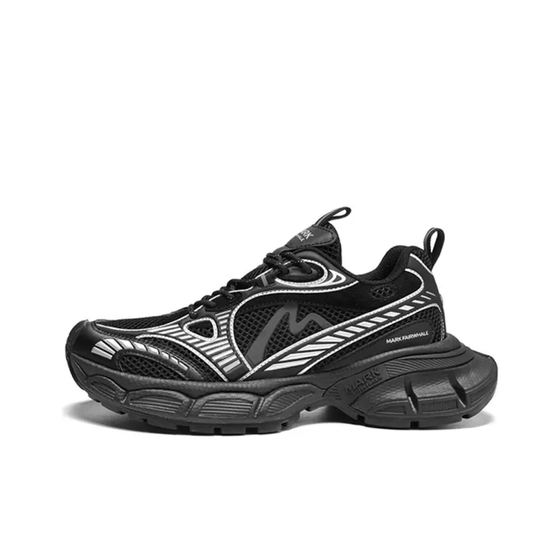 FAIRWHALE Abrasion Resistant Breathable Slip Resistant Low Top Chunky Sneakers Men's-0