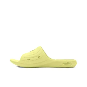 Under Armour Locker 4 Rubber Sole Slip Resistant Slide Slippers Men's Yellow