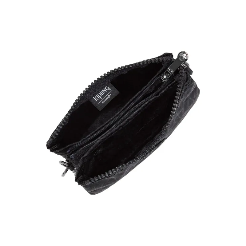 Kipling Polyamide Wallet Small Size Women's Black-3
