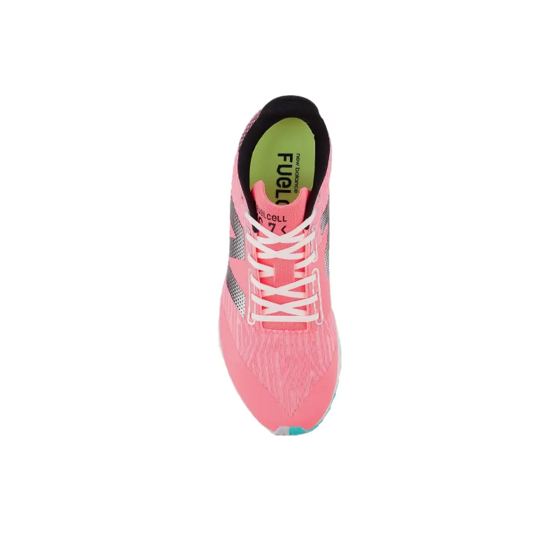 New Balance FuelCell XC7 V5 Ultra Pink Black Silver Metallic Women's-3