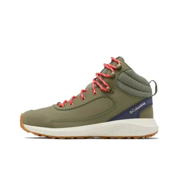 Columbia Trailstorm Water-Resistant Mid-Top Trekking Shoes Women's Green