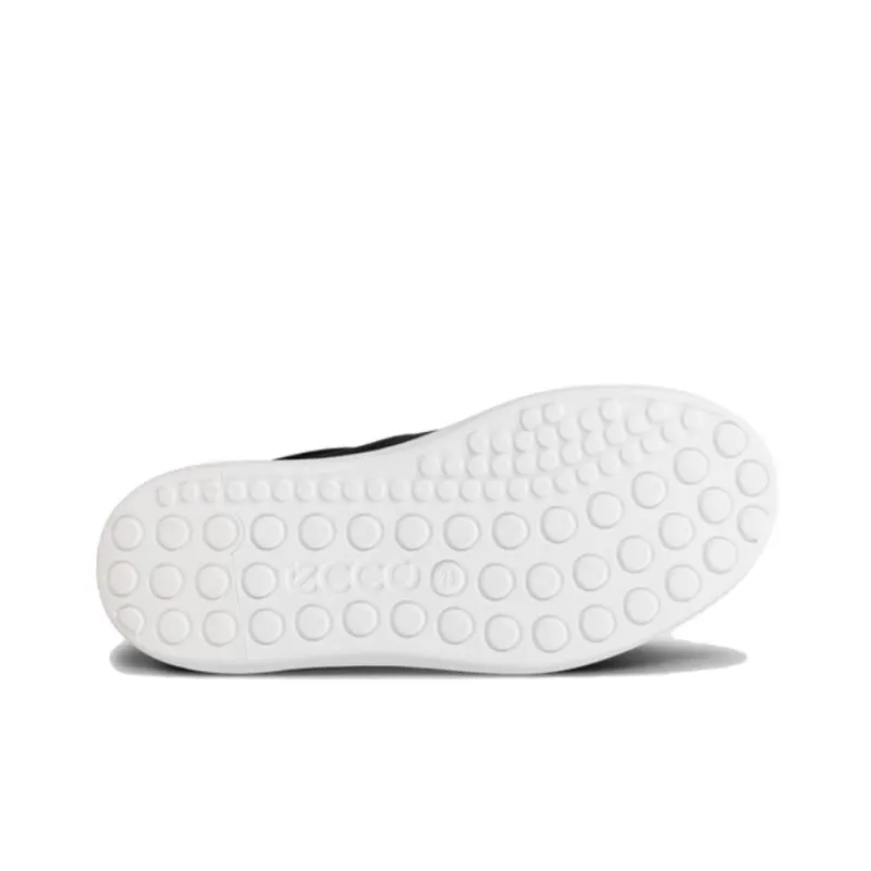 Ecco Low Top Skateboard Shoes Women's Black-4