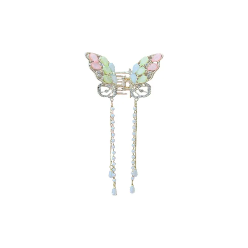 Water jade Hair Clips Women's-0
