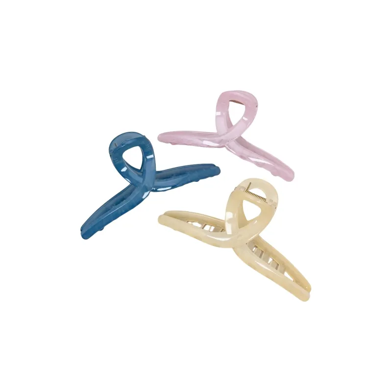 TBoML Acrylic Hair Clips Women's-12