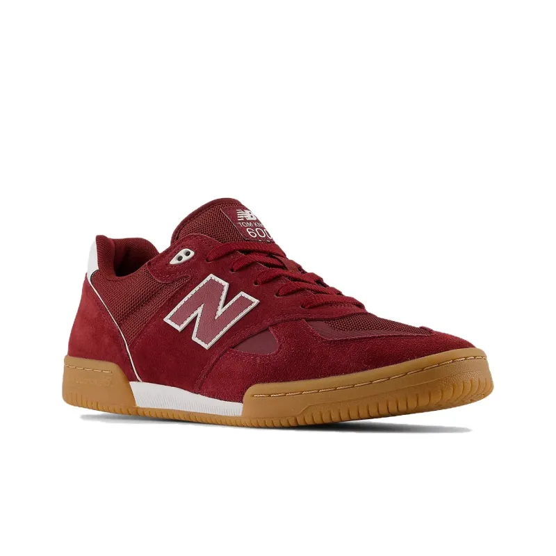 New Balance Numeric 600  Tom Knox X  'Burgundy'-2