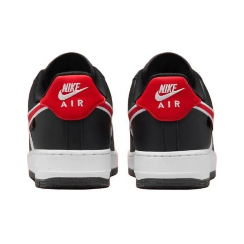 Nike Air Force 1 Low '07 Next Nature Black White University Red-4