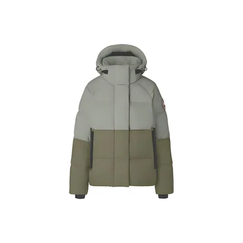 Canada Goose Down Jackets Women's Amaranth Green/Army Green/Dark Blue Multicolor