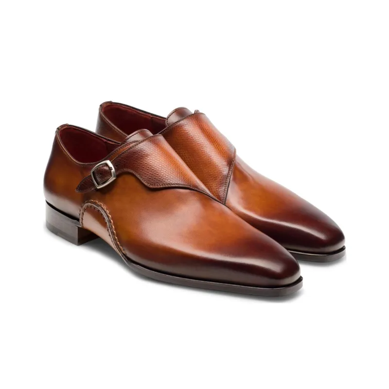 Magnanni Carver Dress Shoes Men's Brown-2
