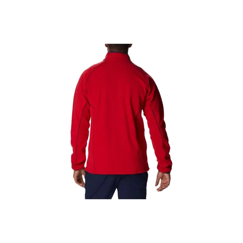 Columbia Outdoor Tracks™ Half Zip Fleece Pullover Sweatshirt Men's Red-1