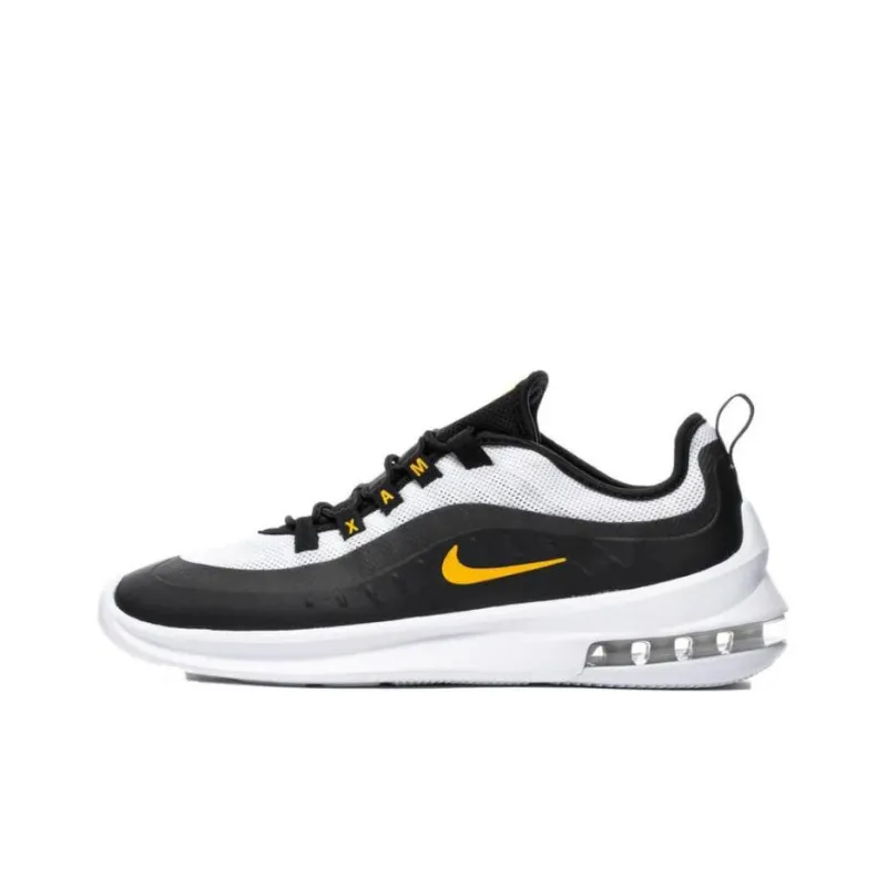 Nike Air Max Axis Running Shoes Men Low-Top White/Black/Yellow-0