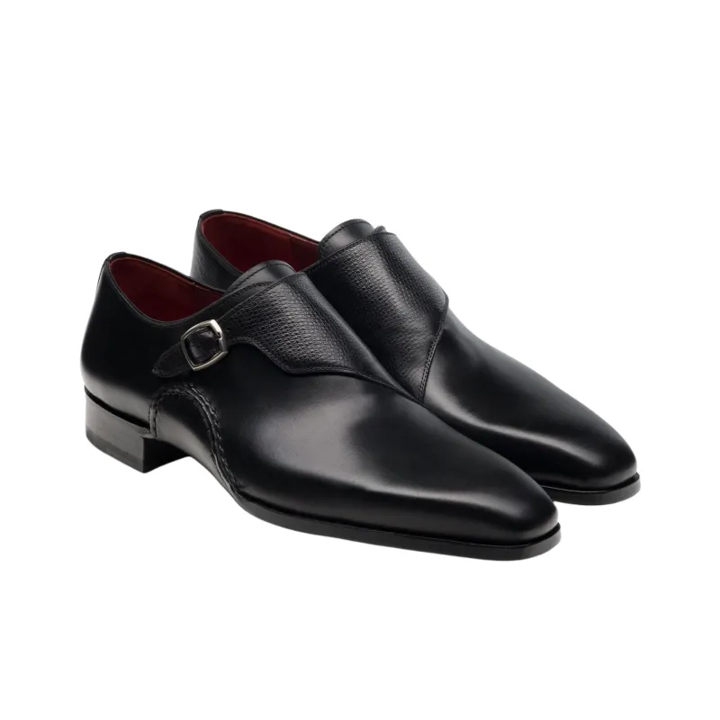 Magnanni Carver Dress Shoes Men's Black-2