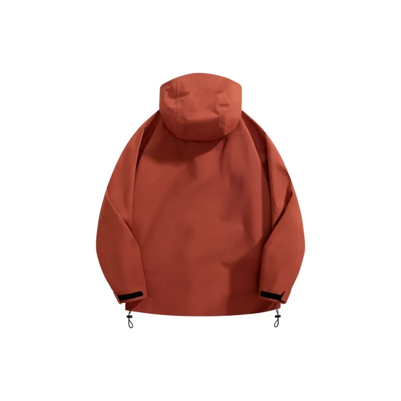 LEAVELAND Water Resistant Windproof Breathable 3 in 1 Windbreaker Jacket Unisex-9