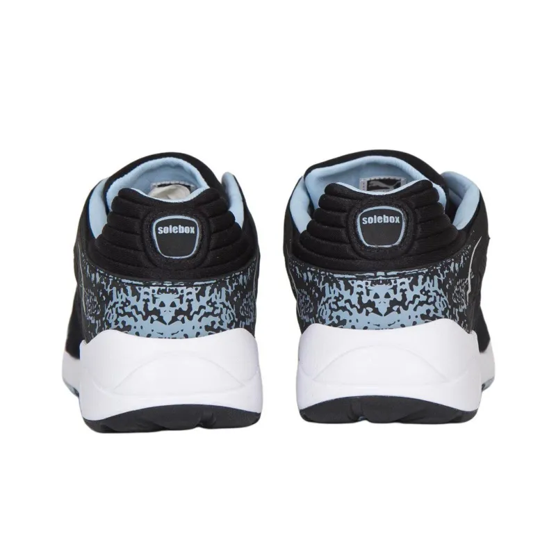Solebox x PUMA Trinomic XS 850 Abrasion Resistant Breathable Low Top Running Shoes Unisex Black Blue-4