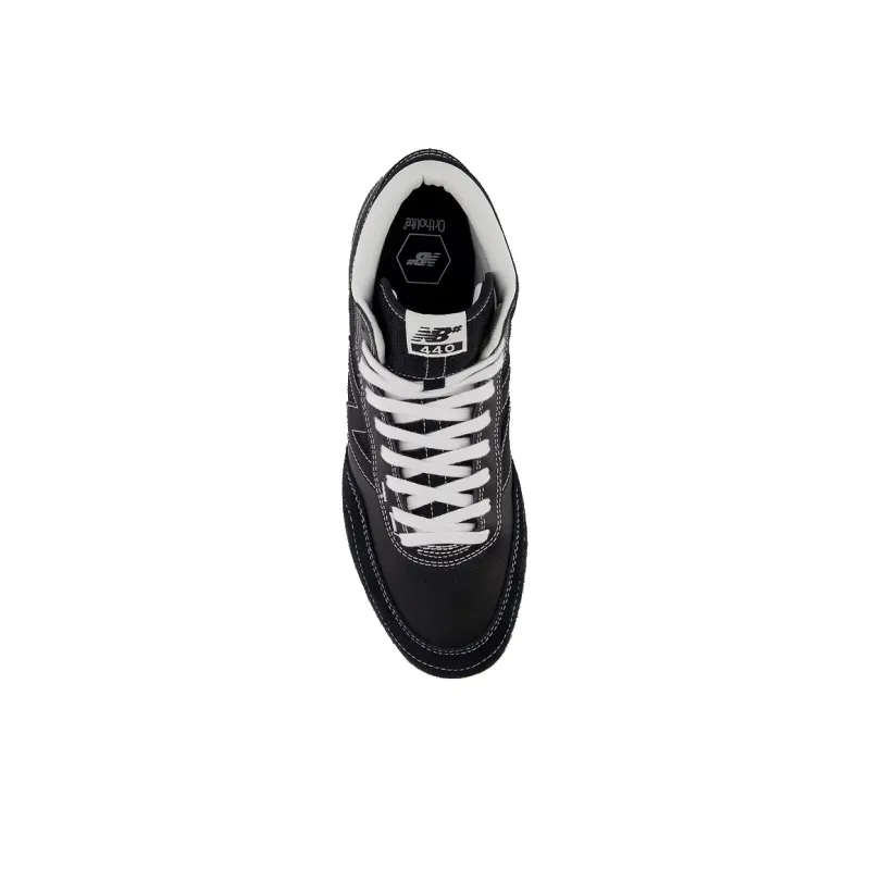 New Balance Numeric 440 High V2 Black White-3