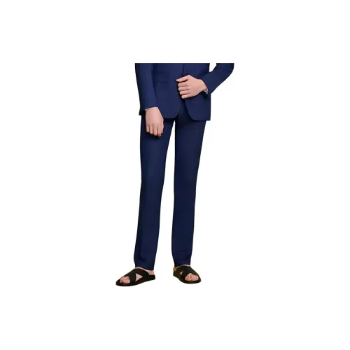 JODOLL Suit Trousers Men Navy Blue