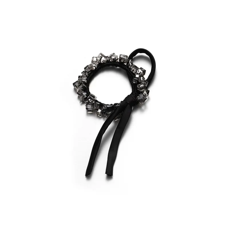 CAROMAY Hair Ties Women's Gray/Burgundy-0