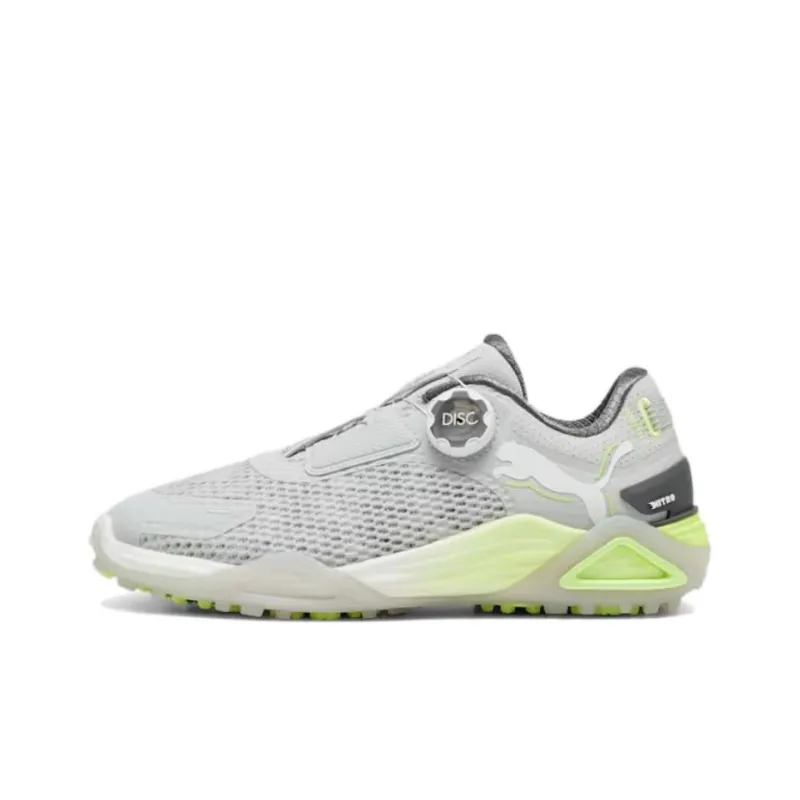 PUMA Shock Absorbers With Slip Resistant And Abrasion Resistant Properties Low Top Golf Shoes Women's White-0