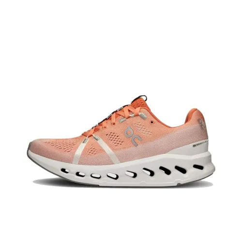 On Running Cloudsurfer Flame White Women's