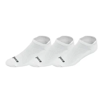 Asics Cushion™ Low Cut 3 Pack No-Show Socks Unisex 3 Pack White