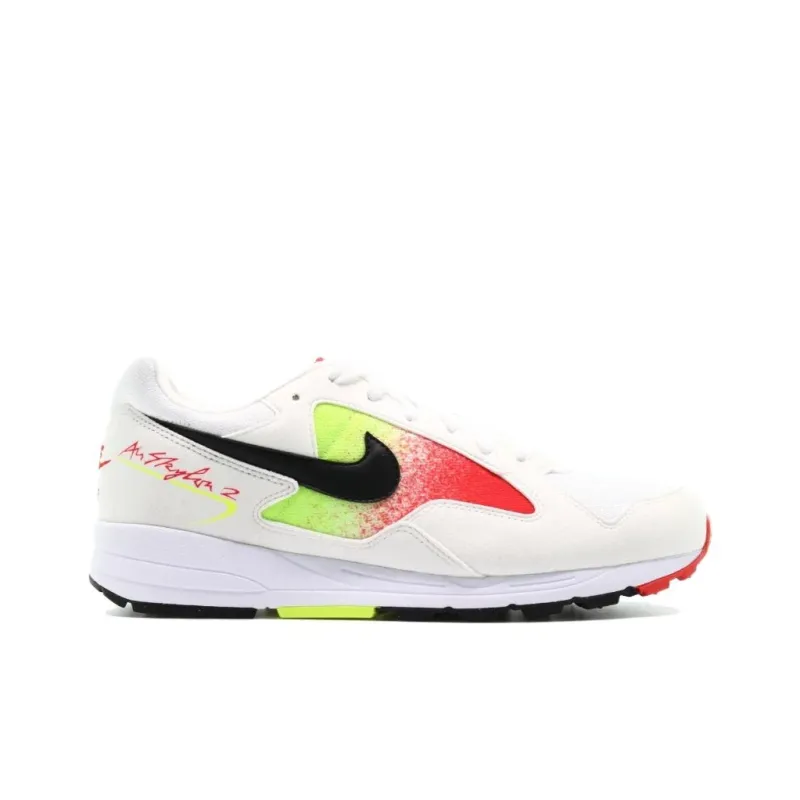 Nike Air Skylon 2 White Black Volt Habanero Red-1