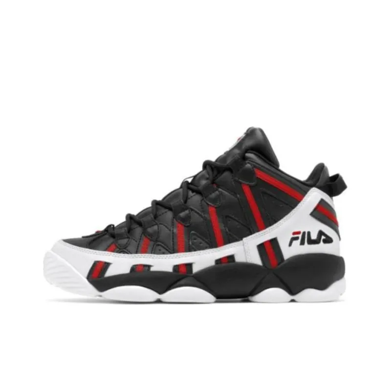 FILA Stackhouse Spaghetti Running Shoes Men Low Top Black-4