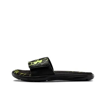Under Armour Mercenary Slippers Black/Green