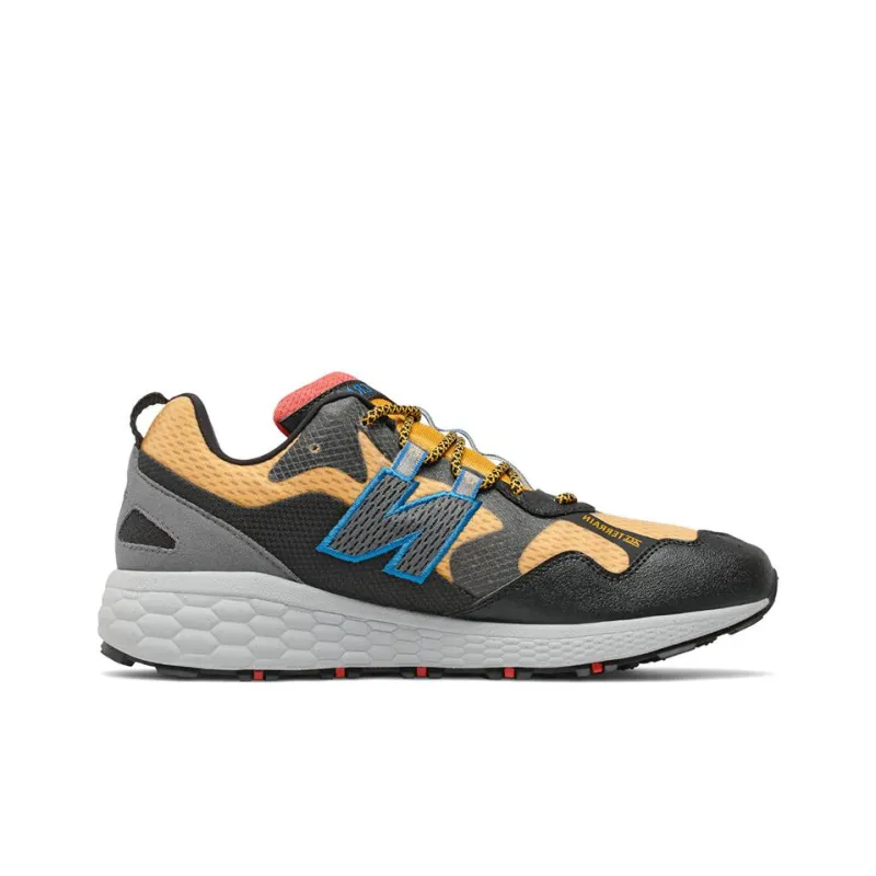 New Balance NB Sigma Aria Wear-Resistant Low-Top Running Shoes Unisex Black Yellow-1