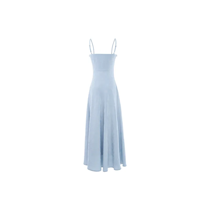 Blovelan Slip Dresses Women's Elegance Blue-1