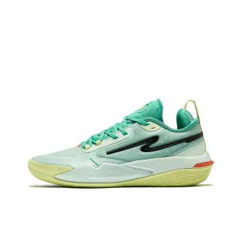 Erke Raid Cushioning Rebound Low Top Basketball Shoes Men's Mojito Color Scheme