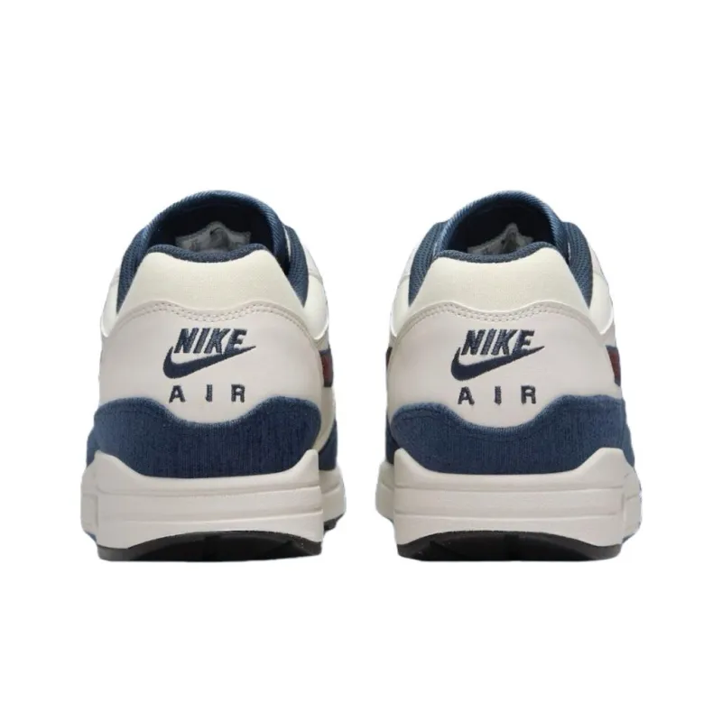 Nike Air Max 1 Coconut Milk Burgundy Crush Navy-4