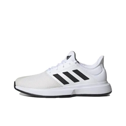 Adidas GameCourt Running Shoes Unisex Low-Top White/Black