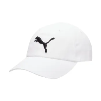 PUMA Cotton Baseball Caps Unisex White