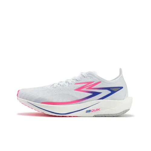 361° Speed Team Running Shoes Men Low-Top 361° White/Glowing Explosive Pink