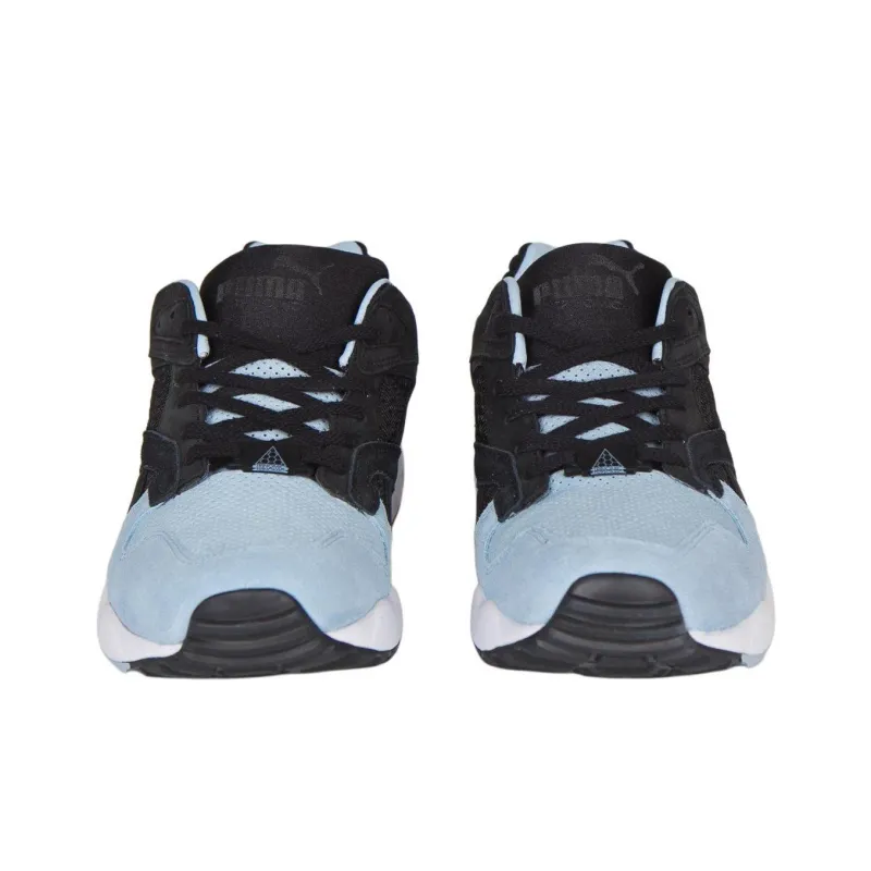 Solebox x PUMA Trinomic XS 850 Abrasion Resistant Breathable Low Top Running Shoes Unisex Black Blue-3