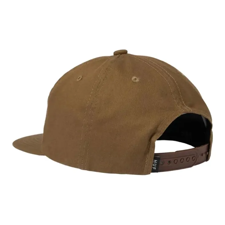 HUF 100% Cotton Baseball Caps Unisex Caramel-1