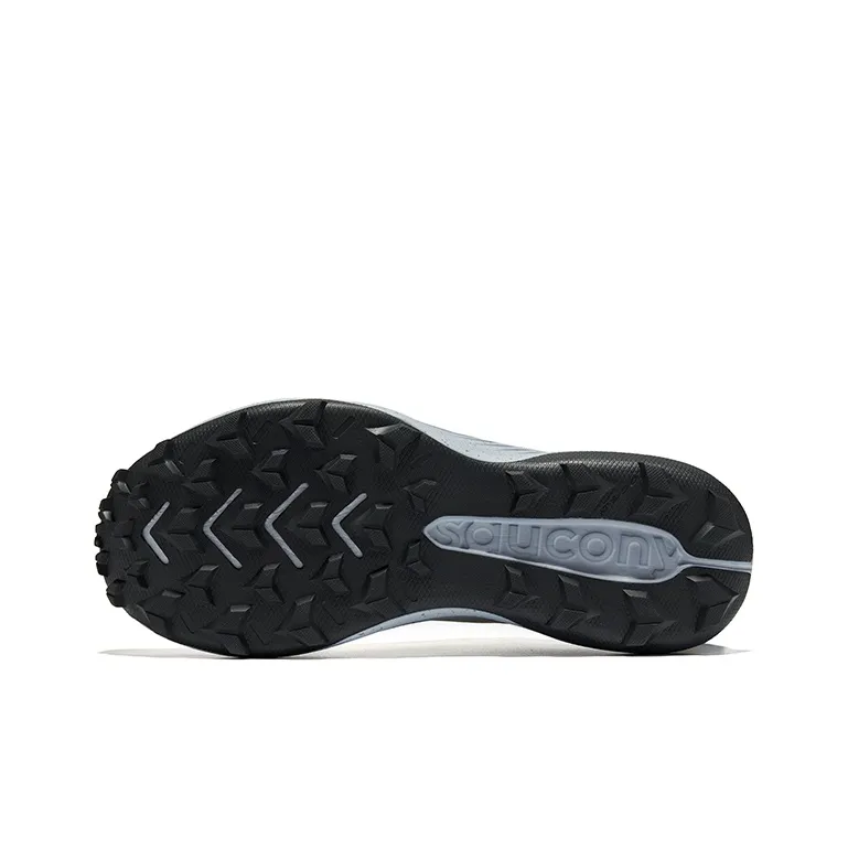 Saucony Low Top Running Shoes Men's Light Gray Black-4