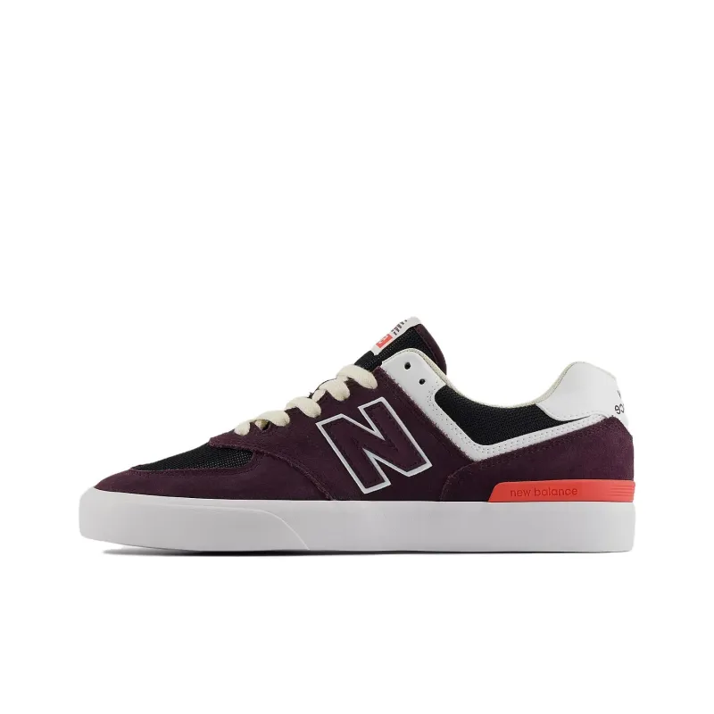 New Balance 574 Vulc 'Plum Brown White'-0