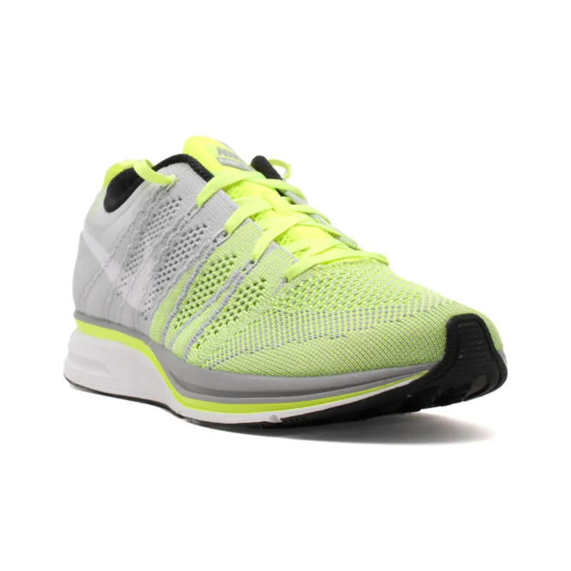 Nike Flyknit Trainer Volt White-2