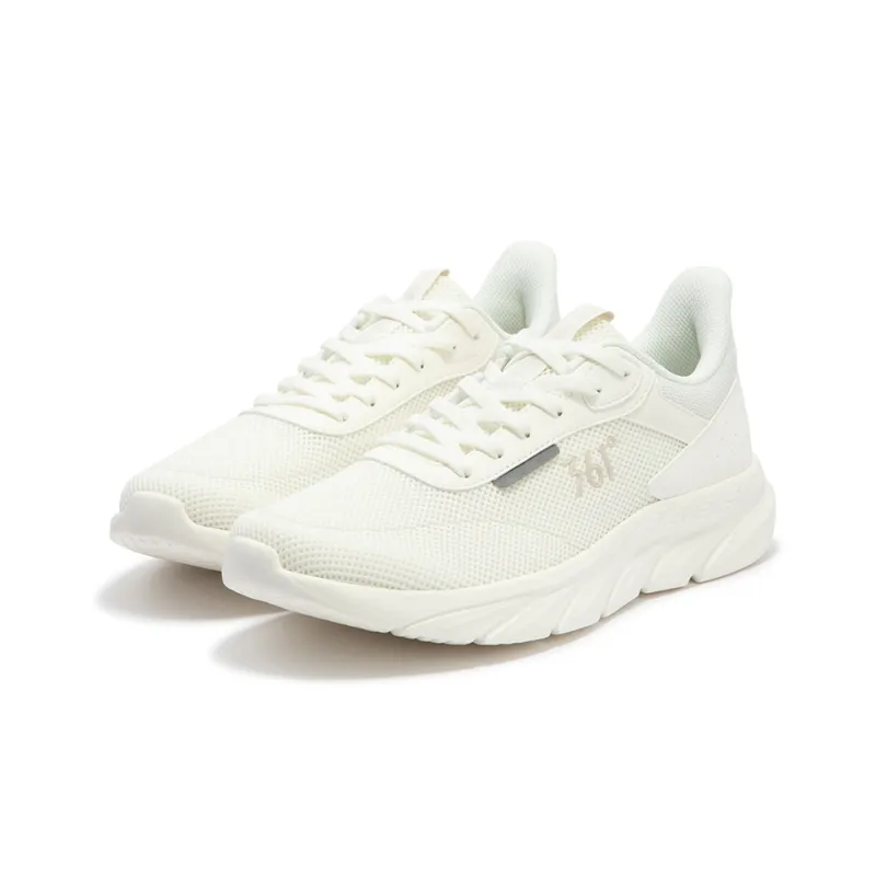 361° Cushioning, Breathable, Lightweight Low Top Casual Running Shoes Men's Feather White-2