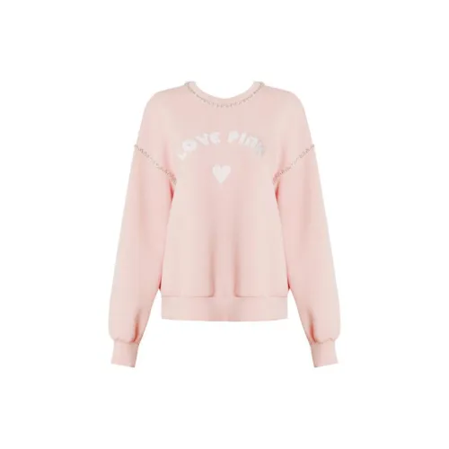 DPLAY Sweatshirts Women's Light Orange Pink