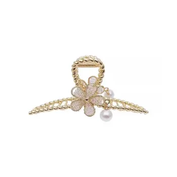 Water Jade Pearl Hair Clips Women's